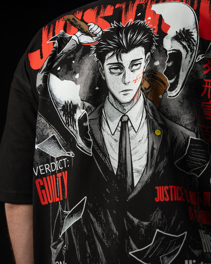 Final Verdict Oversized Tee by STEKU, South African anime clothing