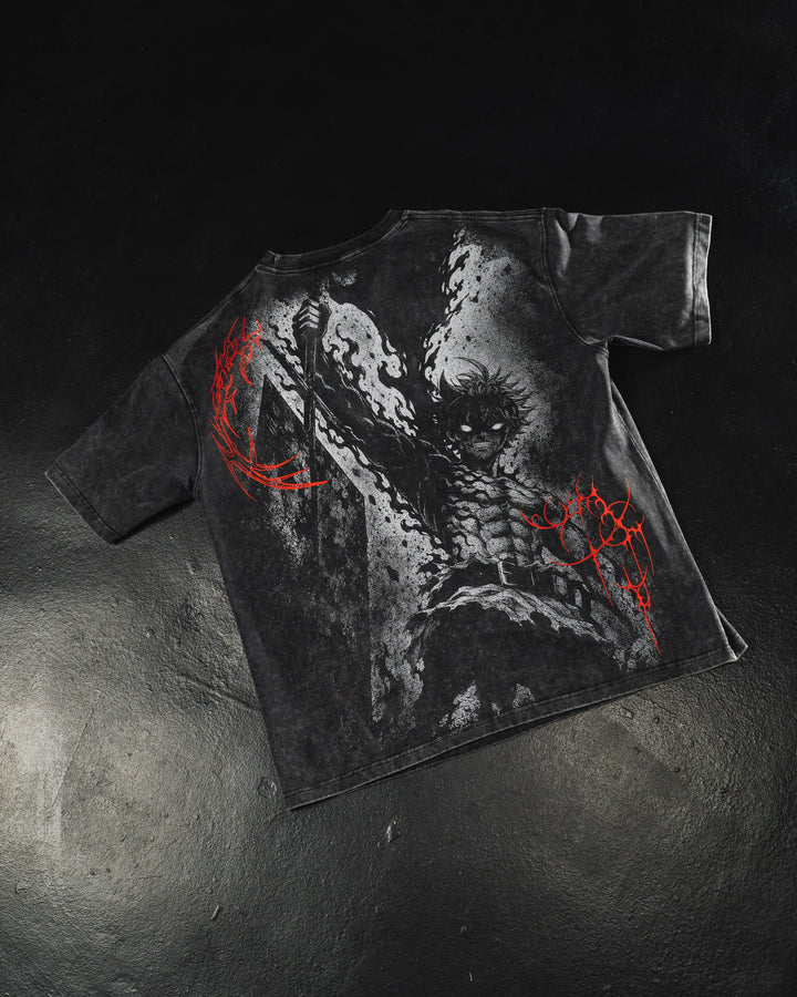 Wizard King Acid Wash Tee by STEKU