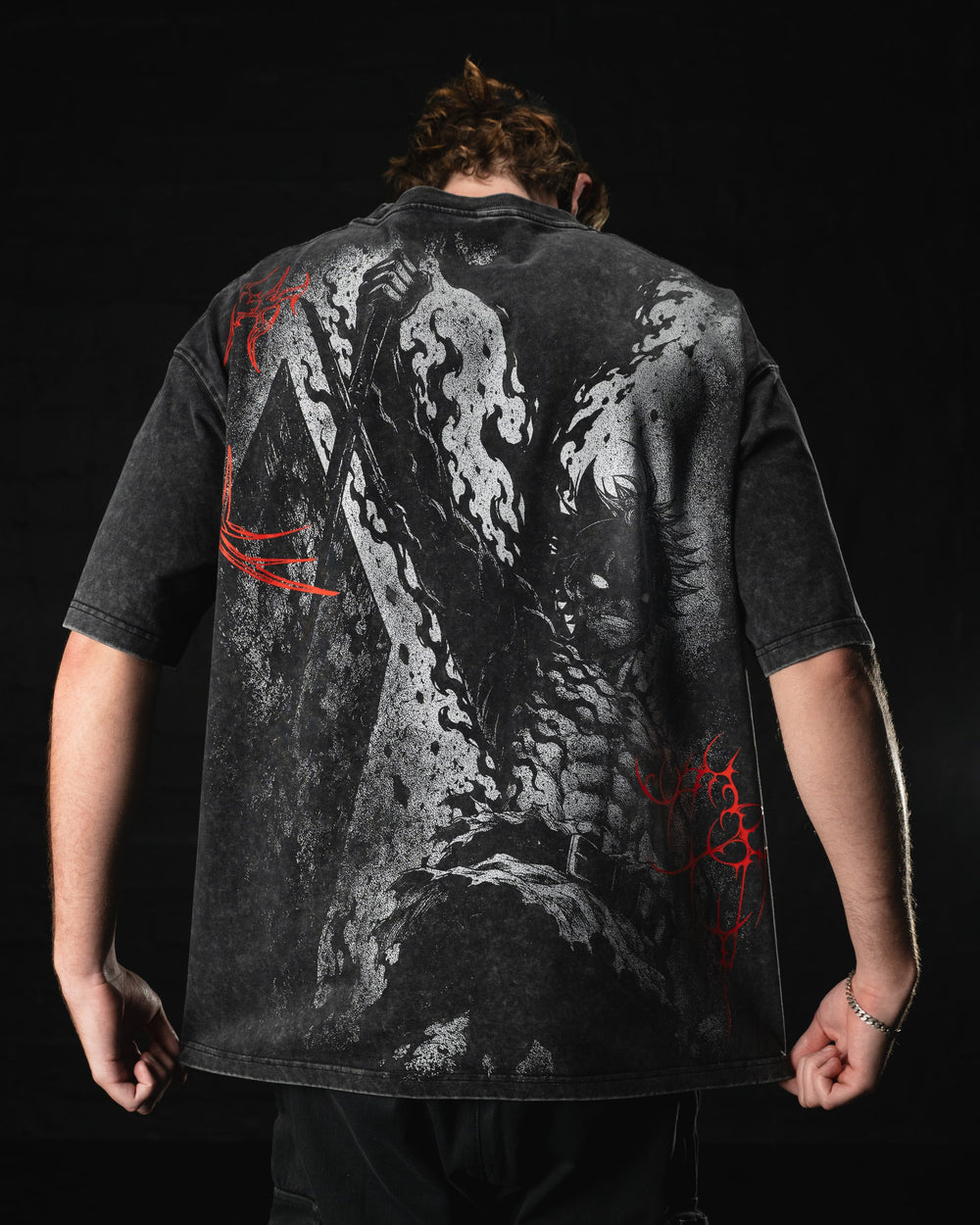 Wizard King Acid Wash Tee by STEKU