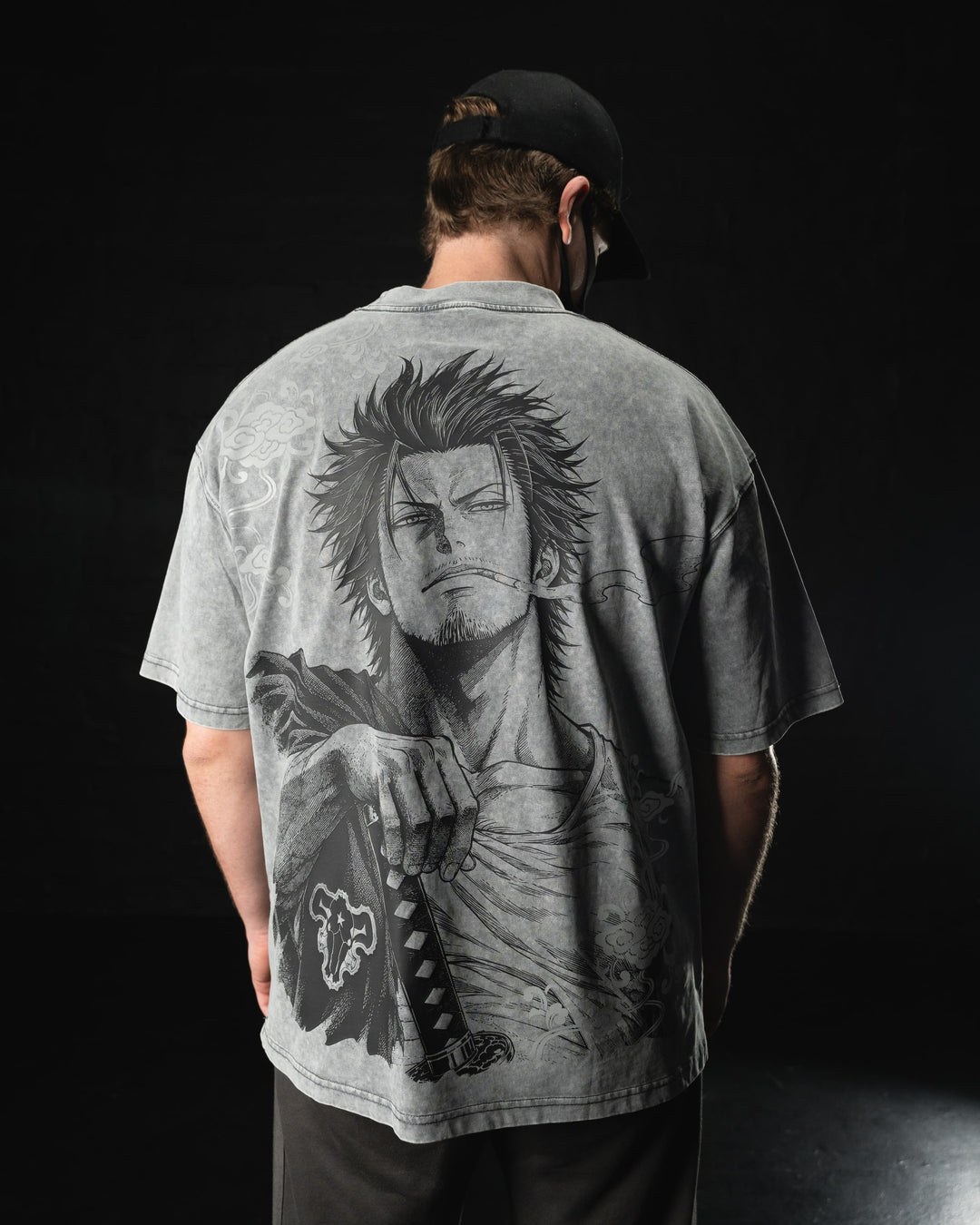 Dark Captain Acid Wash Tee from STEKU, South African streetwear