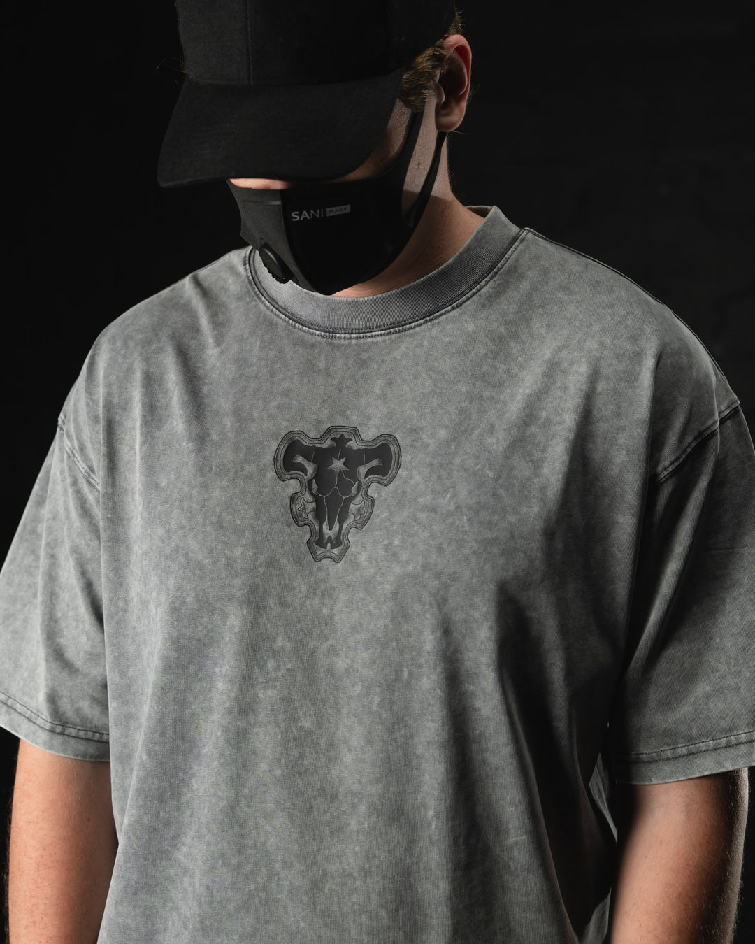 Dark Captain Acid Wash Tee by STEKU