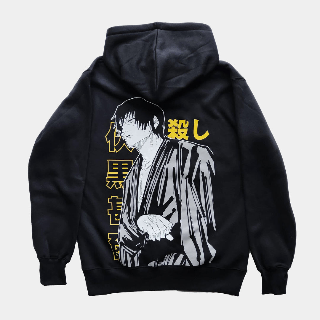 Black Toji Fushiguro hoodie from Jujustu Kaisen